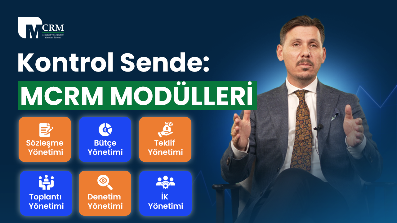MCRM'de Hangi Modüller Var? | Mali Müşavirler İçin Kurumsal Hafıza ve Mükellef Takip Programı